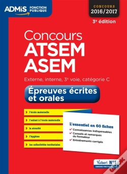 Capa do artigo Concours Atsem Asem Cat C Epreuves Ecrites Et Orales 3e Edt 2016 2017