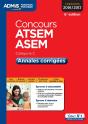 Concours Atsem Et Asem Cat C Annales Corrigees 6e Edt 2016 2017 - Preview