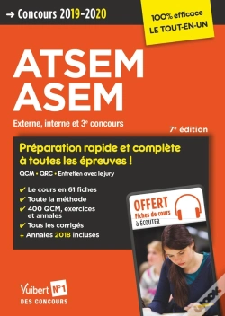 Capa do artigo Concours Atsem Et Asem - Categorie C - Preparation Complete Et Rapide A Toutes