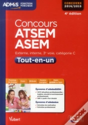 Capa do artigo Concours Atsem Et Asem Tout-En-Un ; Concours 2014-2015 (4e Edition)
