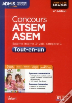 Capa do artigo Concours Atsem Et Asem Tout-En-Un ; Concours 2014-2015 (4e Edition)