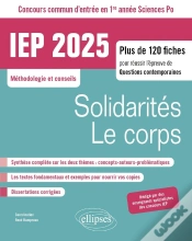 Capa do artigo Concours Commun Iep 2025 : Solidarités / Le Corps