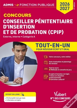 Capa do artigo Concours Conseiller Pénitentiaire D'Insertion Et De Probation (Cpip) - Catégorie A - Tout-En-Un : Concours 2026-2027