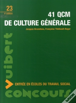 Capa do artigo Concours D'Entrée En Écoles Du Travail Social ; 41 Qcm Culture Générale (4e Édition)