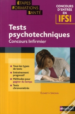 Capa do artigo Concours D'Entrée En Ifsi ; Tests Psychotechnique ; Concours Infirmiers