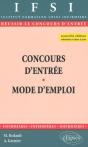 Concours D'Entrée Ifsi - Mode D'Emploi - Nouvelle Édition. - Preview