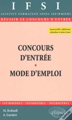 Capa do artigo Concours D'Entrée Ifsi - Mode D'Emploi - Nouvelle Édition.