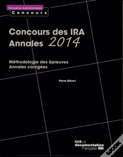 Capa do artigo Concours Des Ira ; Annales 2014
