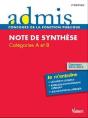 Concours Epreuve Note De Synthese Cat A Et B - Preview