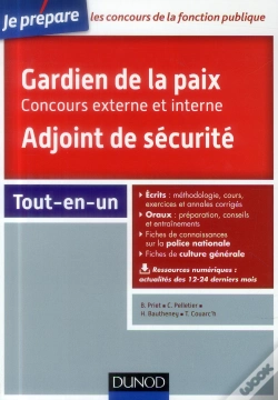 Capa do artigo Concours Gardien De La Paix, Adjoint De Sécurité