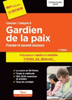 Capa do artigo Concours Gardien De La Paix Et Adjoint De Sécurité ; Catégories B ; Concours 2015 (3e Édition)