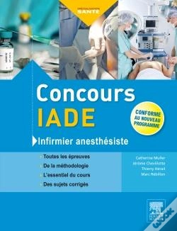 Capa do artigo Concours Iade ; Infirmier Anesthésiste (4e Édition)