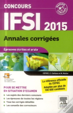 Capa do artigo Concours Ifsi ; Annales Corrigées ; 2015 ; 15e Édition