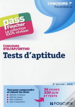 Capa do artigo Concours Ifsi/Ap/Ortho ; Tests D'Aptitude (3e Édition)