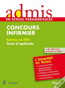 Capa do artigo Concours Infirmier ; Tests D'Aptitude ; L'Essentiel En Fiches