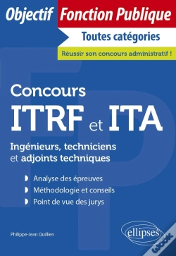 Capa do artigo Concours Itrf Et Ita : Ingénieurs, Techniciens Et Adjoints Techniques