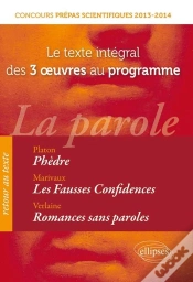 Capa do artigo Concours Prépas Scientifiques : Texte Intégral Des Oeuvres Au Programme