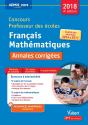 Concours Professeur Des Ecoles Annales 2017 Corrigees Franc Maths 4e Edt - Preview