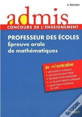 Concours Professeur Des Ecoles Epreuve Orale De Maths 2e Edt