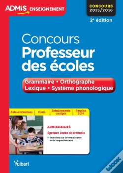 Capa do artigo Concours Professeur Des Écoles ; Grammaire, Orthographe (2e Édition)