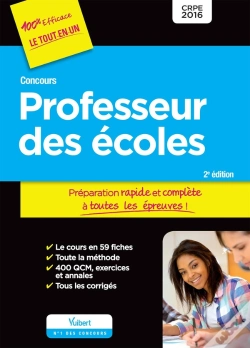 Capa do artigo Concours Professeur Des Ecoles Preparation Rapide Et Complete Epreuves 2e Edt