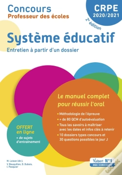 Capa do artigo Concours Professeur Des Écoles ; Système Éducatif, Entretien À Partir D'Un Dossier (Édition 2020/2021)