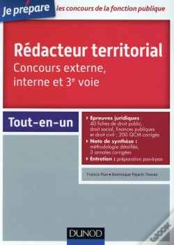 Capa do artigo Concours Redacteur Territorial