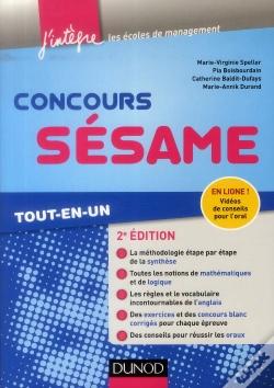 Capa do artigo Concours Sesame ; Les Clés Du Concours Post-Bac (2e Édition)