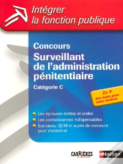 Capa do artigo Concours Surveillant De L'Administration Penitentiaire ; Categorie C