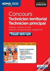 Concours Technicien Territorial Et Technicien Principal Cat B Tout En Un 2edt