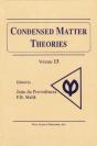 Condensed Matter Theories, Volume 13 - Preview