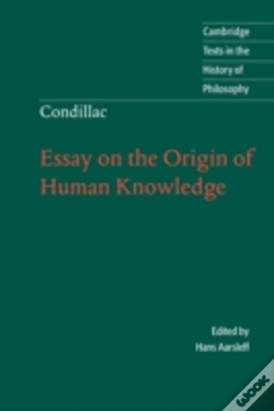 Capa do artigo Condillac: Essay On The Origin Of Human Knowledge