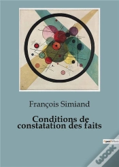 Capa do artigo Conditions De Constatation Faits