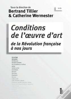 Capa do artigo Conditions De L'Oeuvre D'Art De La Révolution Française À Nos Jours