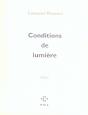 Conditions De Lumière ; Élégies - Preview