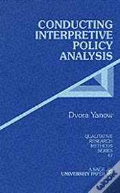Capa do artigo Conducting Interpretive Policy Analysis