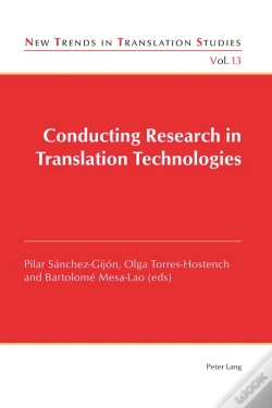 Capa do artigo Conducting Research In Translation Technologies