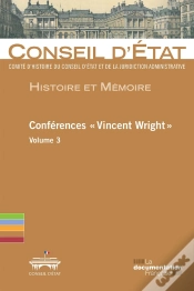Capa do artigo Conférences "Vincent Wright" - Volume 3