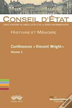Capa do artigo Conférences "Vincent Wright" - Volume 3