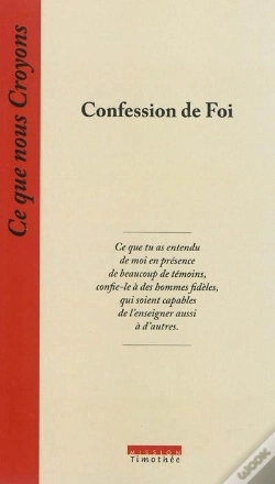 Capa do artigo Confession De Foi
