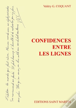 Capa do artigo Confidences Entre Les Lignes