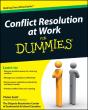 Conflict Resolution At Work For Dummies - Preview