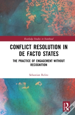 Capa do artigo Conflict Resolution In De Facto States