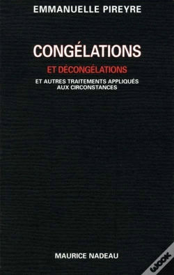 Capa do artigo Congélations Et Décongélations