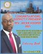 Congratulations District 11 President - Preview