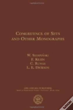 Capa do artigo Congruence Of Sets And Other Monographs