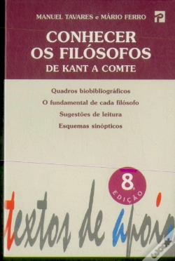 Capa do artigo Conhecer os Filosófos - de Kant a Comte