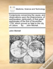 Capa do artigo Conjectures Concerning The Cause, And Ob
