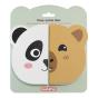 Conjunto 2 Cadernos Lisos 34Fl 80G Miquelrius Back2Fun Panda/Capivara Blister Mr8325 - Preview