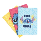 Capa do artigo Set of 3 Disney Stitch Tropical A5 Notebooks Pca5006